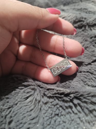 Customer photo review of BTS 00:00 Necklace