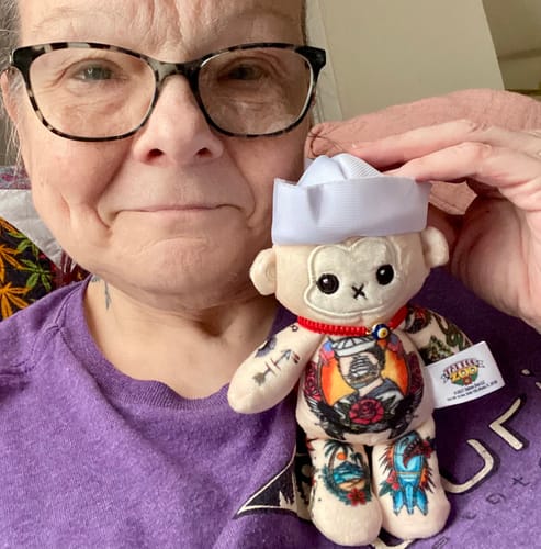 Customer photo review of Buddy the Monkey Mini