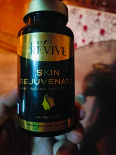 Customer photo review of Skin Rejuvenate - Best Skincare and Skin Glow Supplements