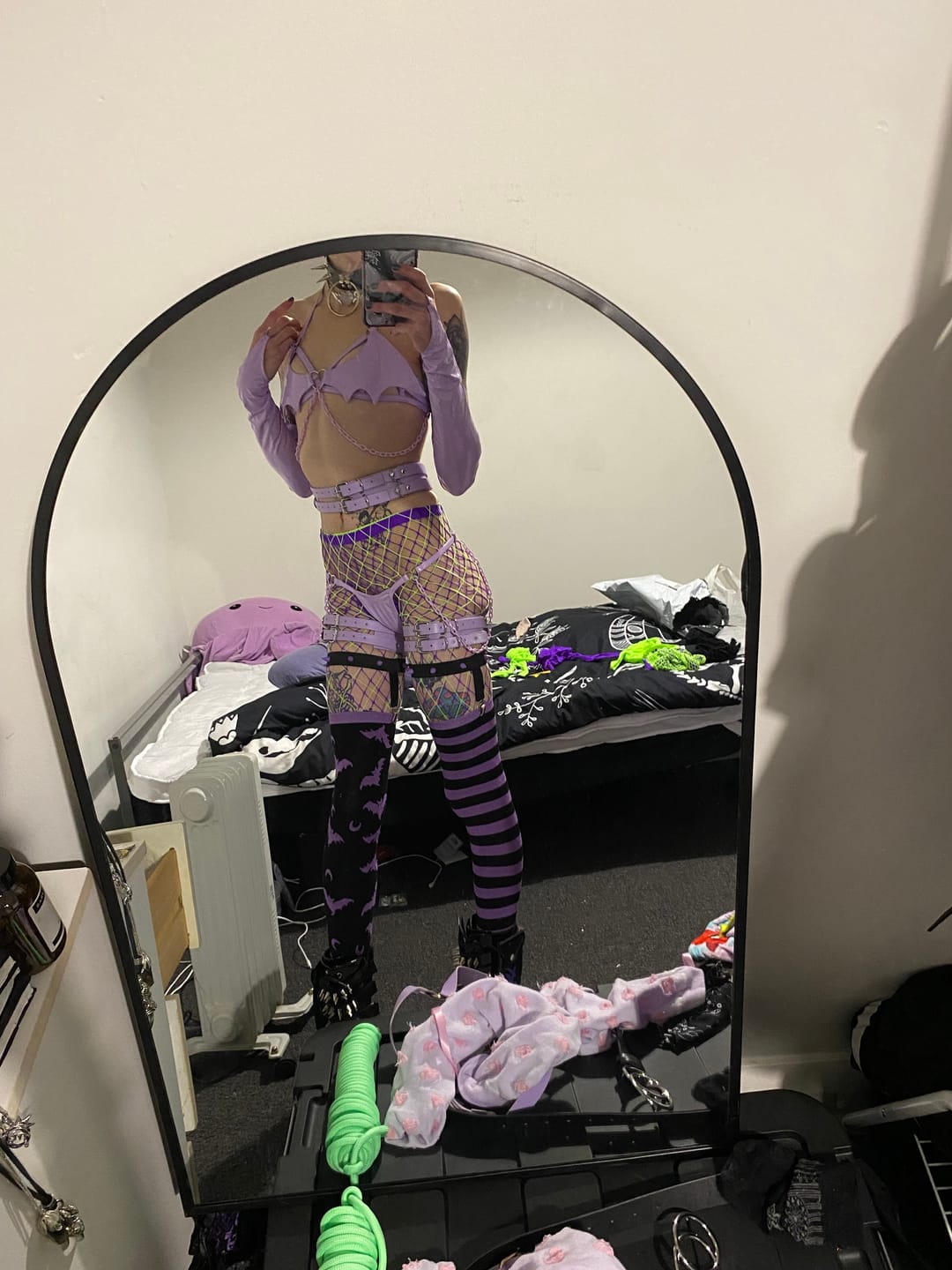 Customer photo review of ZOE LEG HARNESS