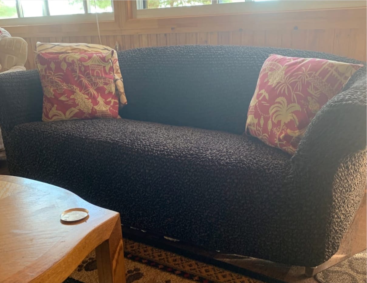 Customer photo review of Sofa 3 Seater Slipcover, Comfort Collection
