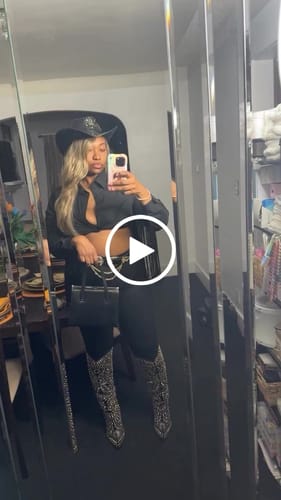 Customer video review of TEXAS-BLACK WESTERN BOOT