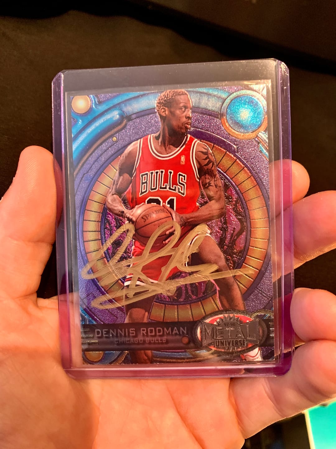 Customer photo review of Dennis Rodman Autograph Signing