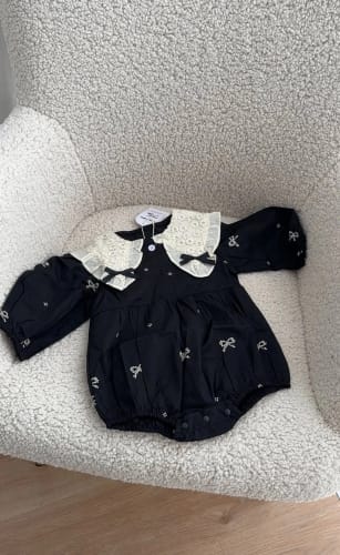 Customer photo review of Mary Jane Ribbon Romper