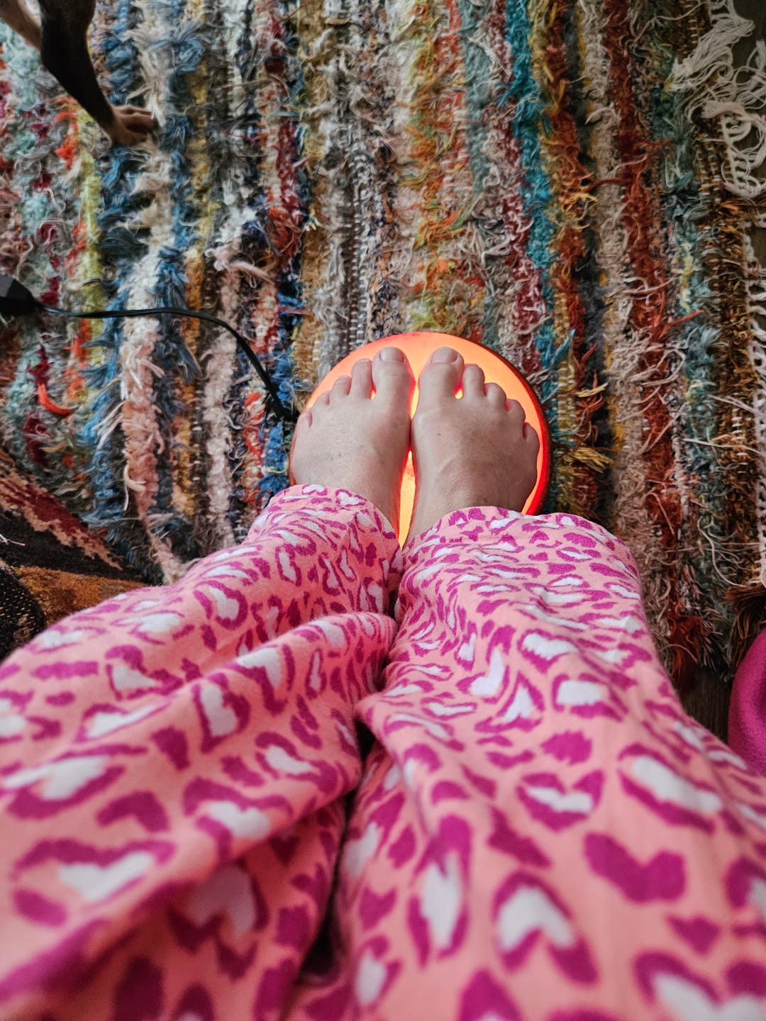 Customer photo review of Himalayan Pink Salt Foot Dome - For Detoxing