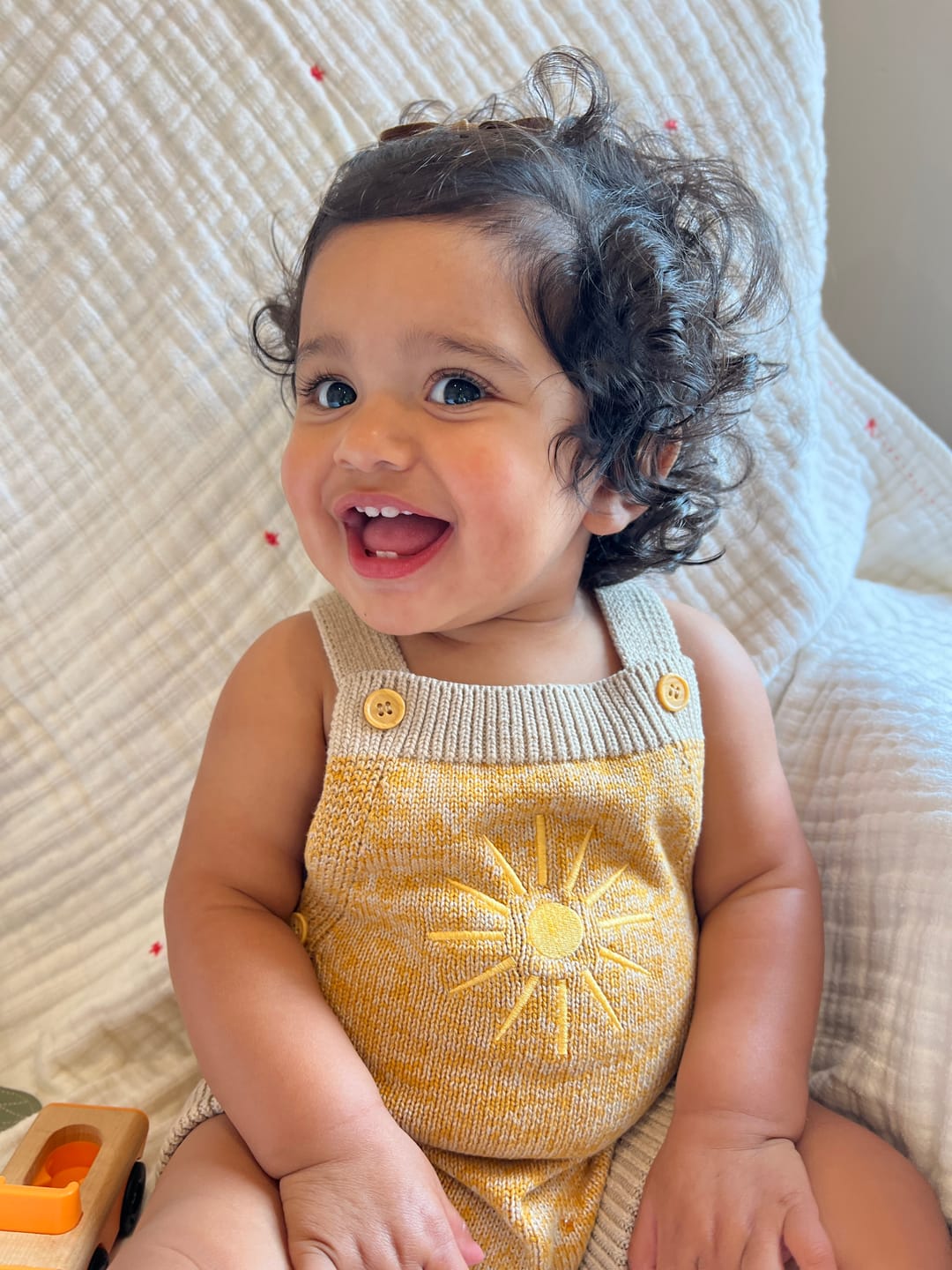 Customer photo review of Sunrise Romper
