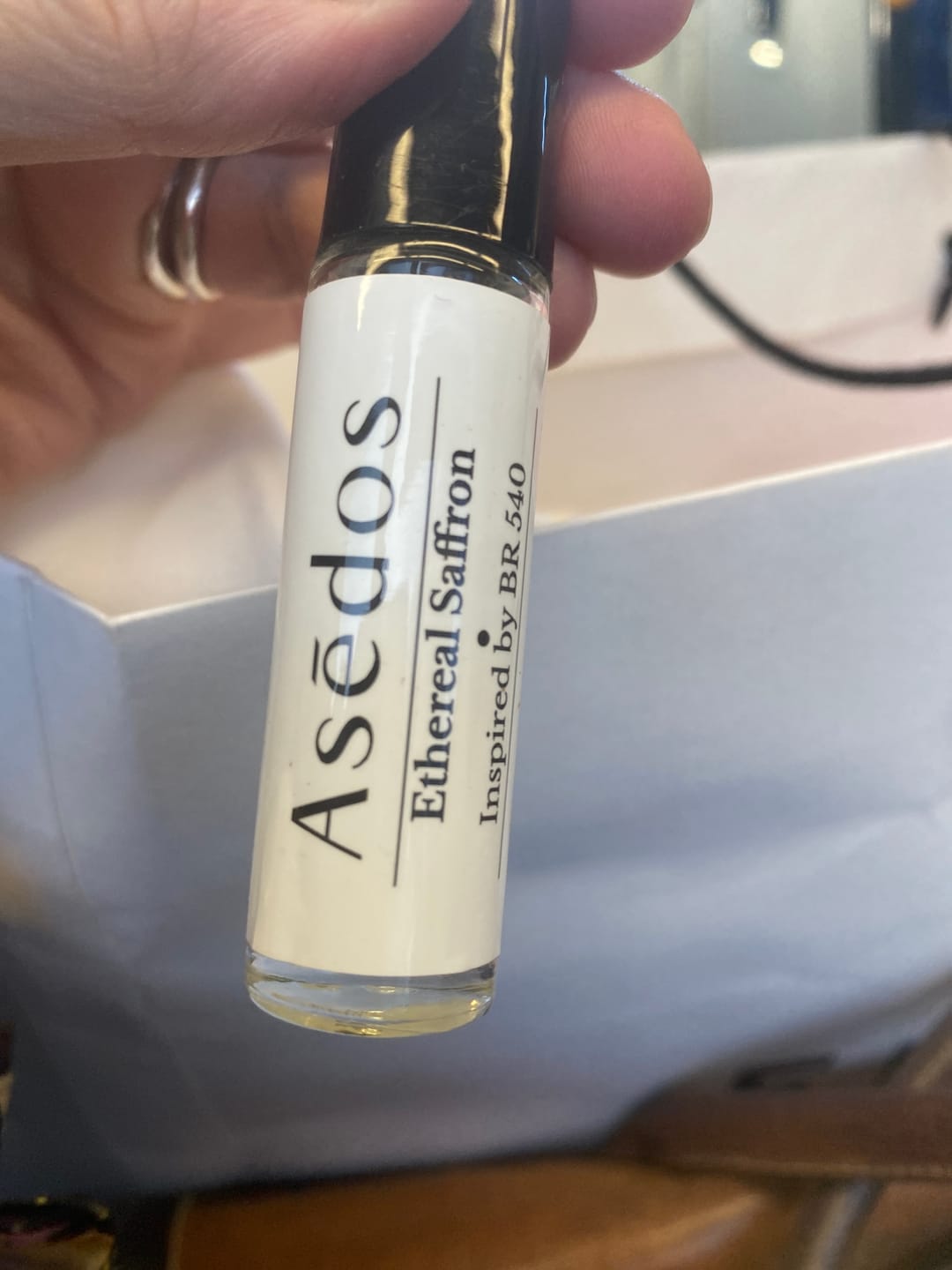 Customer photo review of FLORAL ORANGE PERFUME OIL