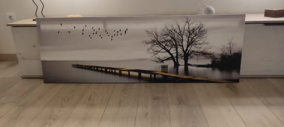 Customer photo review of Toile - Floating Bridge