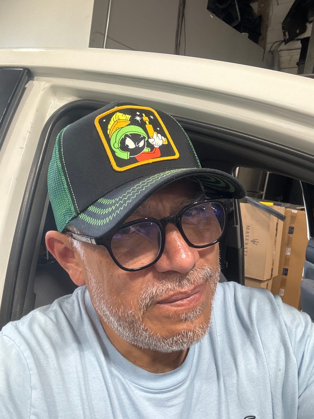 Customer photo review of OVERLORD X Looney Tunes: Wile E. Coyote Trucker Cap