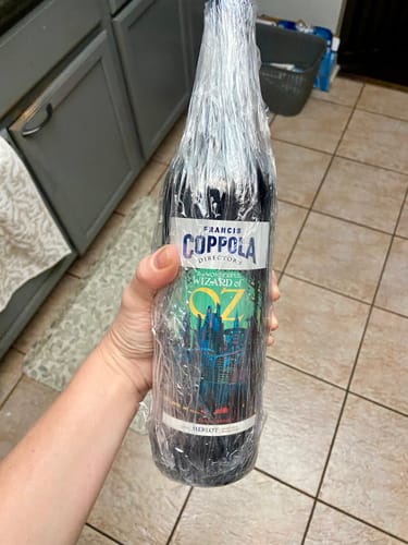 Customer photo review of Coppola Wizard of Oz Merlot 2014