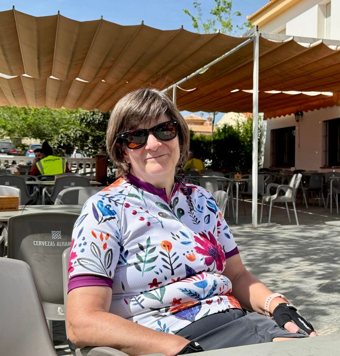 Customer photo review of NEW! Garden Art | Women's Short Sleeve Cycling Jersey