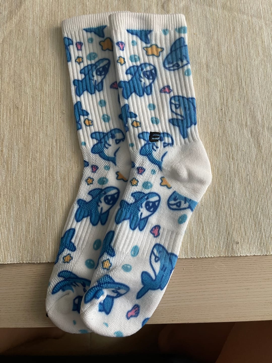 Customer photo review of Calcetines Performance Tiburón