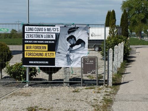 Customer photo review of Banner inkl. Druck