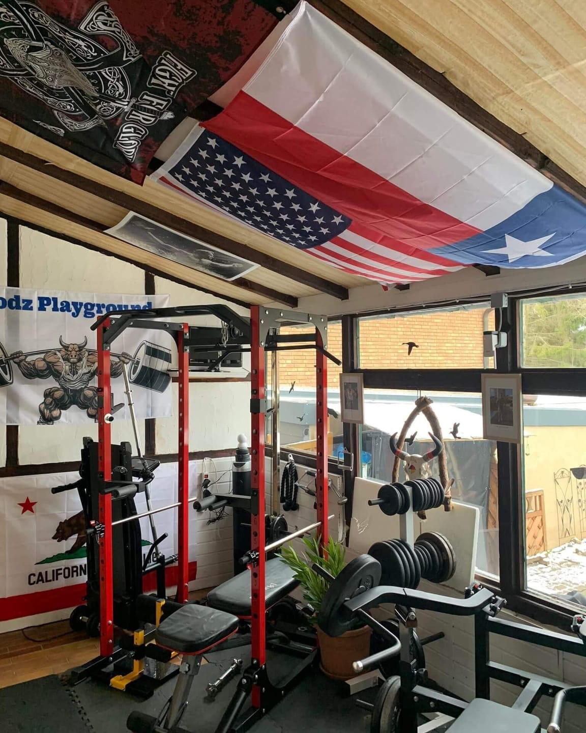Customer photo review of F4 Power Rack with Lat Pull Down System
