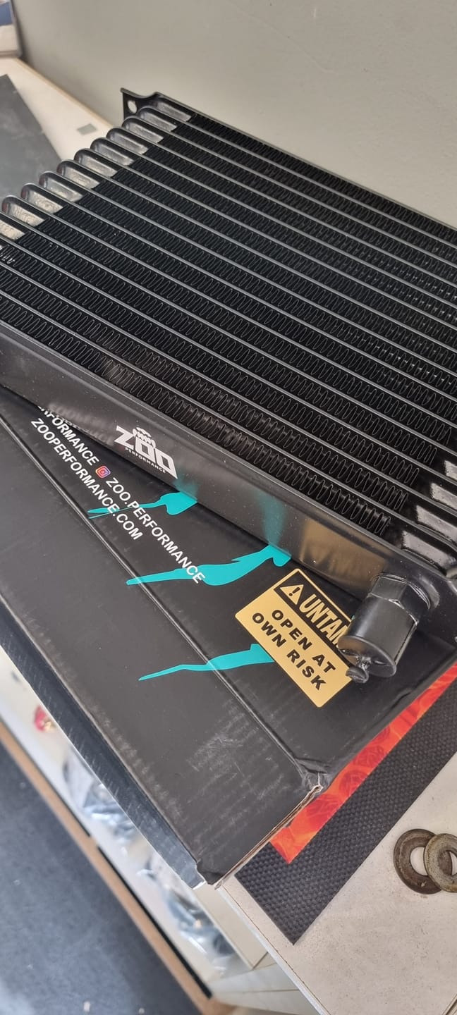 Customer photo review of High Performance Oil Coolers