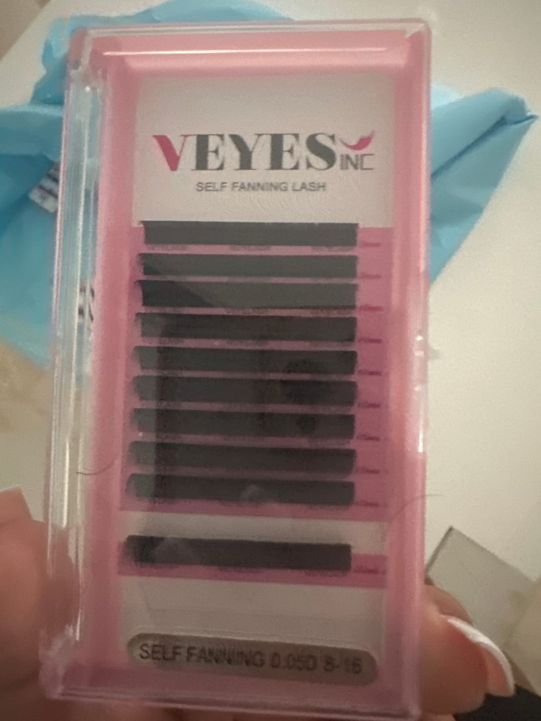 Customer photo review of Self Fanning Lash