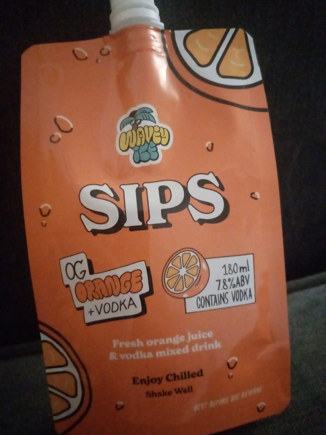 Customer photo review of Mixed Cocktail 5 Pouch Box