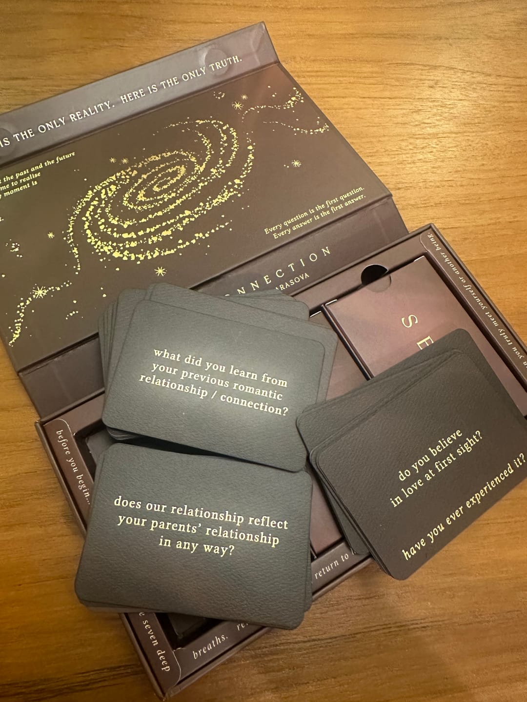 Customer photo review of Sacred Connection Cards