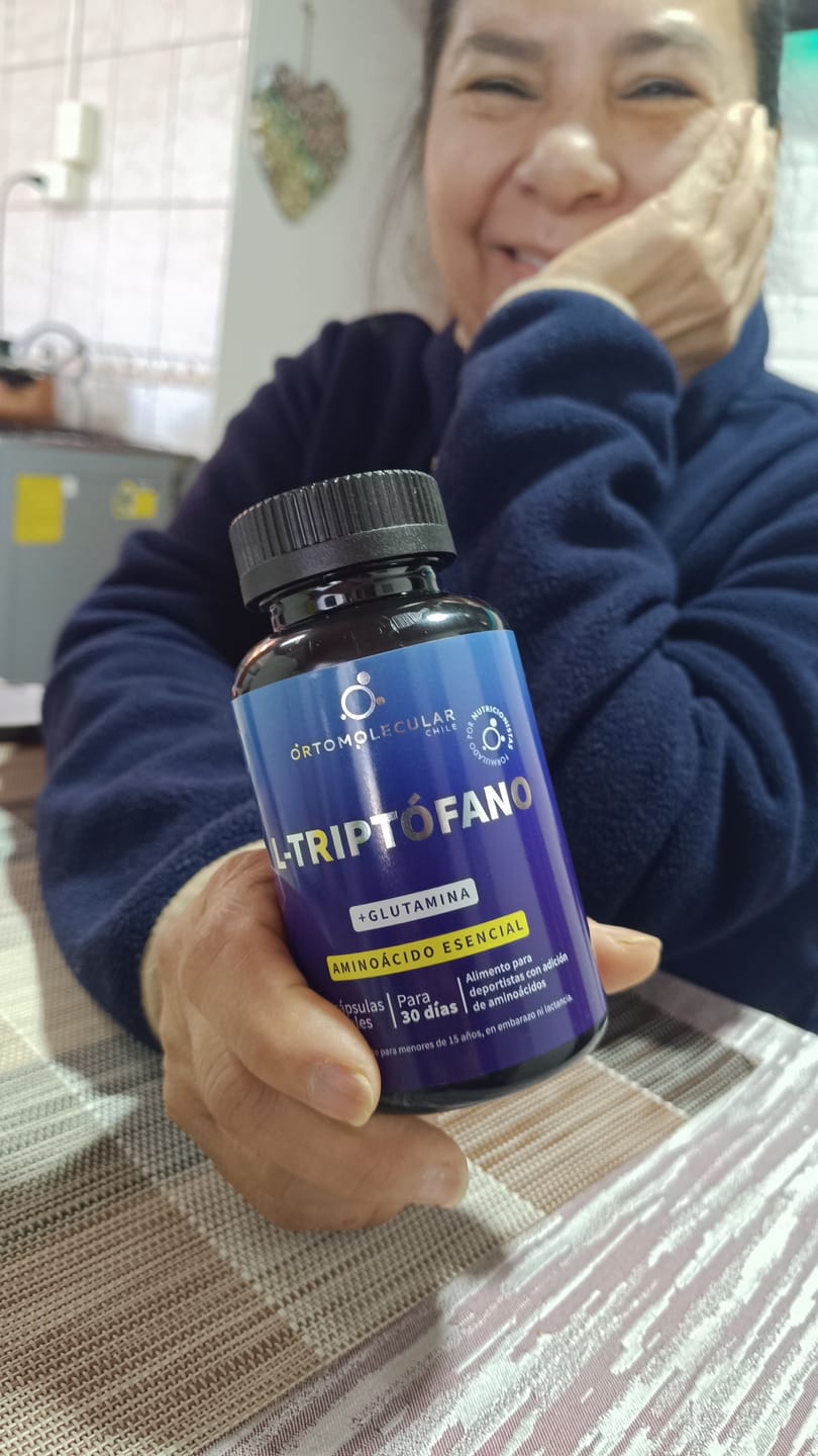 Customer photo review of L-triptófano+Glutamina-60 cáps
