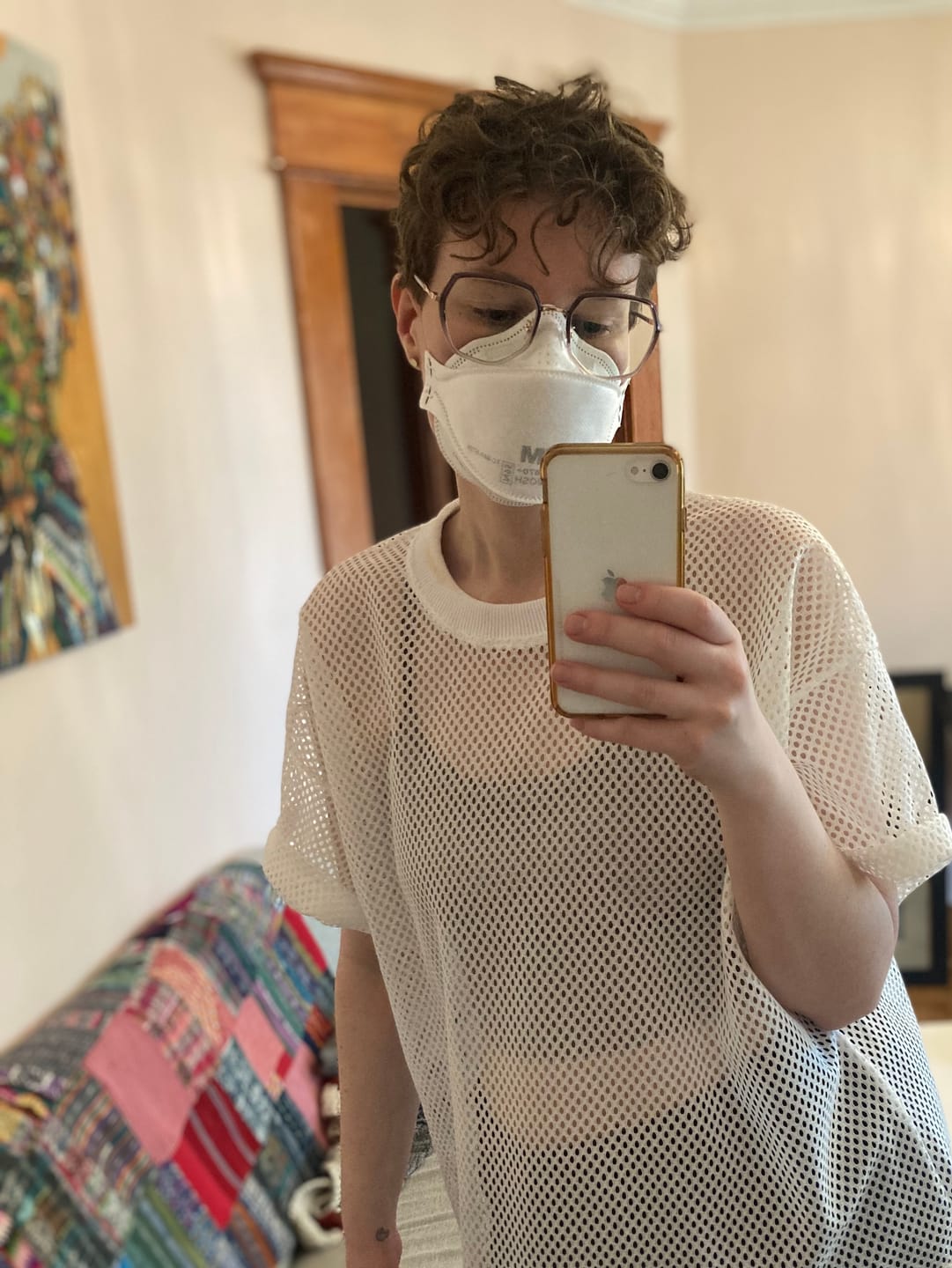 Customer photo review of 3M N95 Aura™ Respirator and Surgical Mask 1870+ Made in Canada (NIOSH)