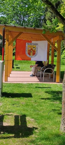 Customer photo review of Fahne inkl. Druck