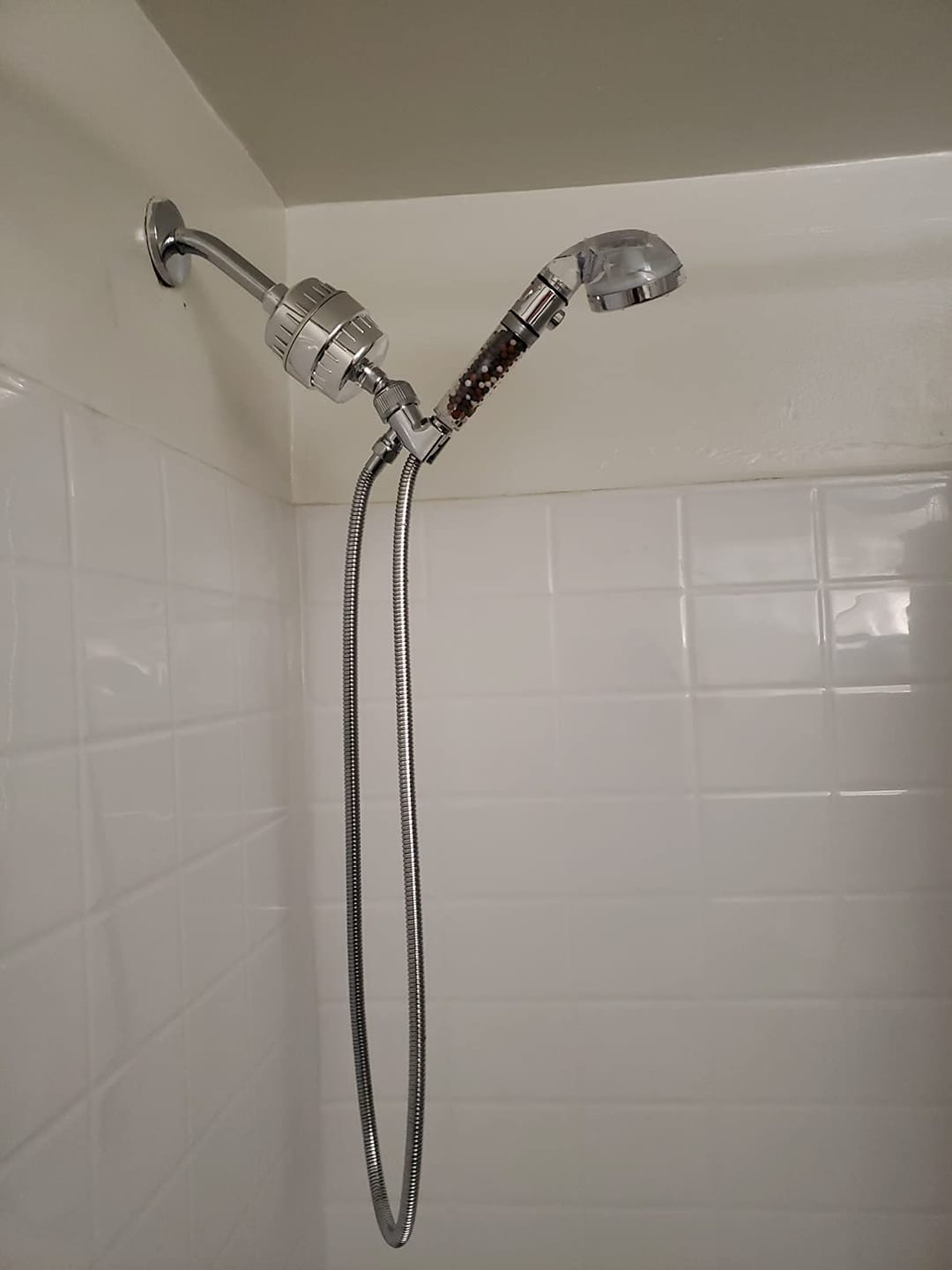 Customer photo review of HolyH2O™ Shower Mate (Filter Attachment)