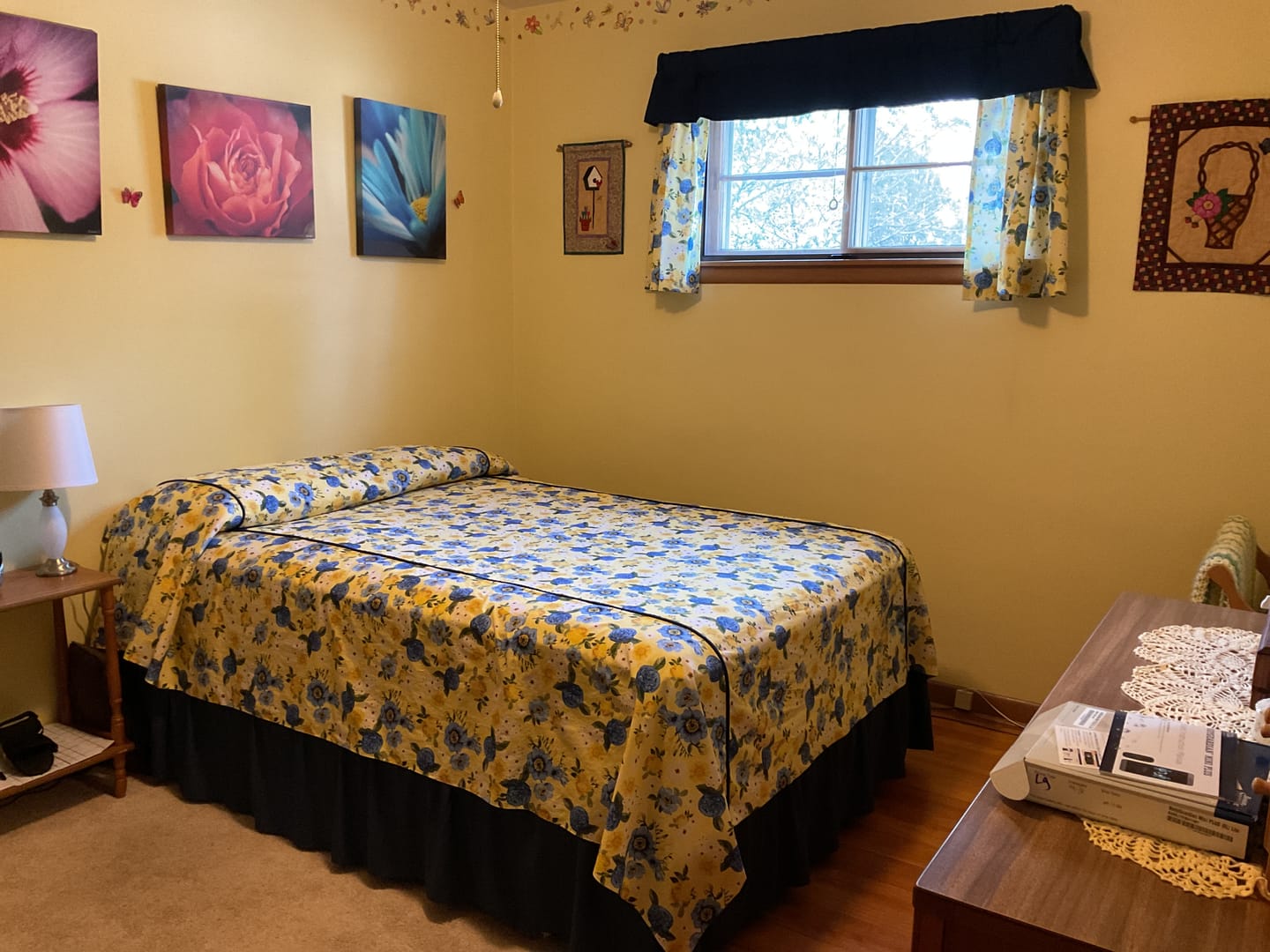 Customer photo review of True Fabrics - Sunshine Blooms - Fabric by the yard