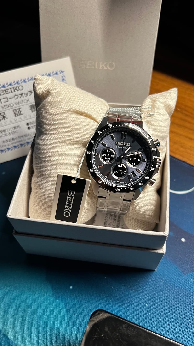 Customer photo review of Reloj Seiko SBTR027 Chronograph Quartz 42,2mm JDM