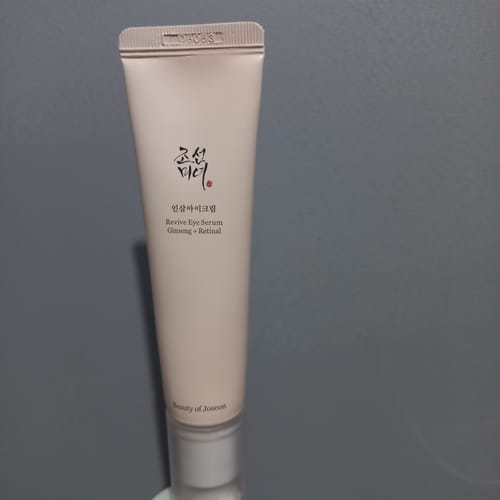 Customer photo review of REVIVE EYE SERUM : GINSENG + RETINAL 30ml
