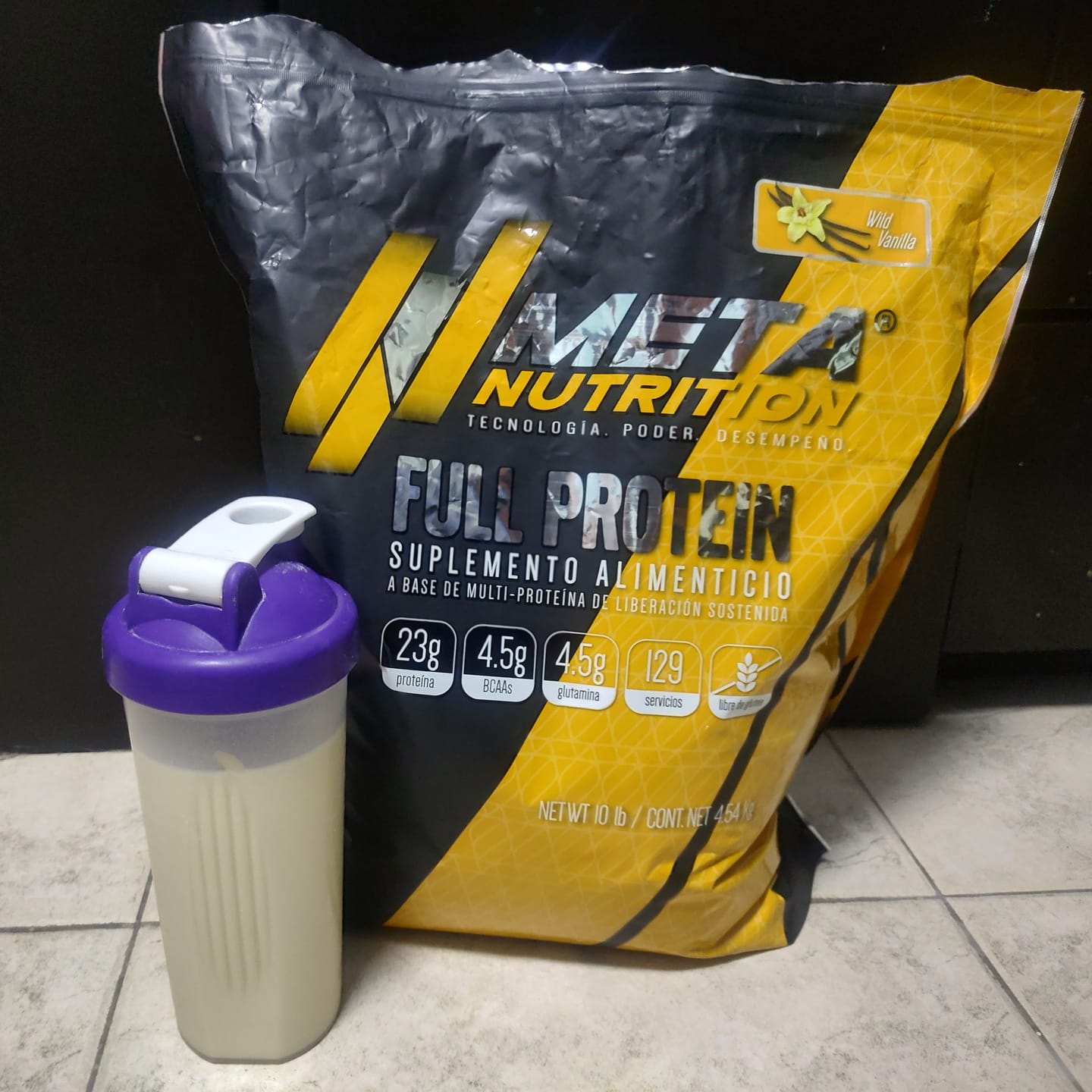 Customer photo review of Full Protein 10 lb
