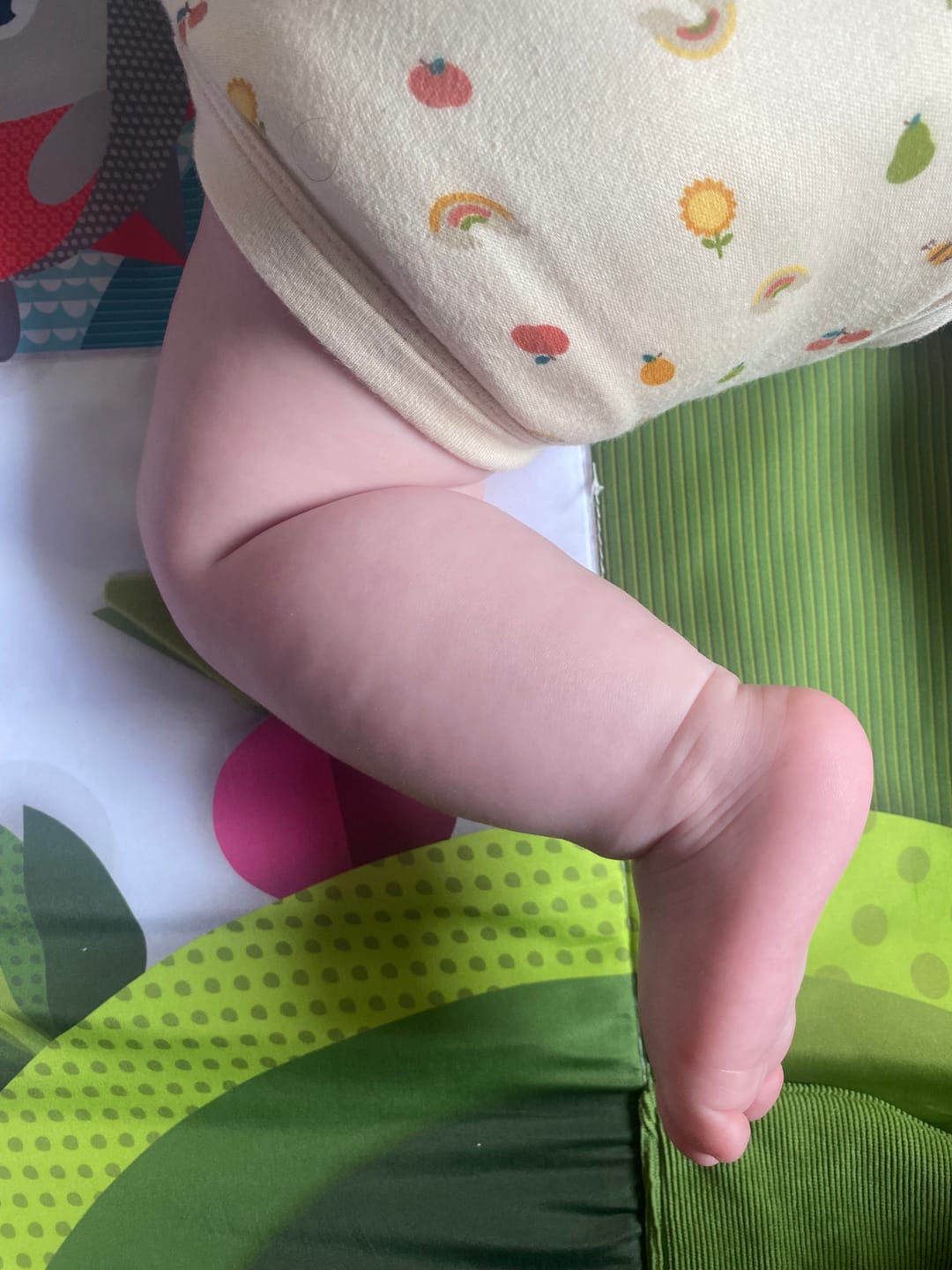 Customer photo review of Garden Days Organic Baby Bodysuit Set - 2 Pack