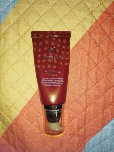 Customer photo review of MISSHA M Perfect Cover BB Cream SPF 42 PA+++(50ml)