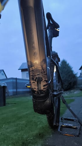 Customer photo review of Akku Abdeckung Cover Universal / Schutzfolie / Unterrohr
