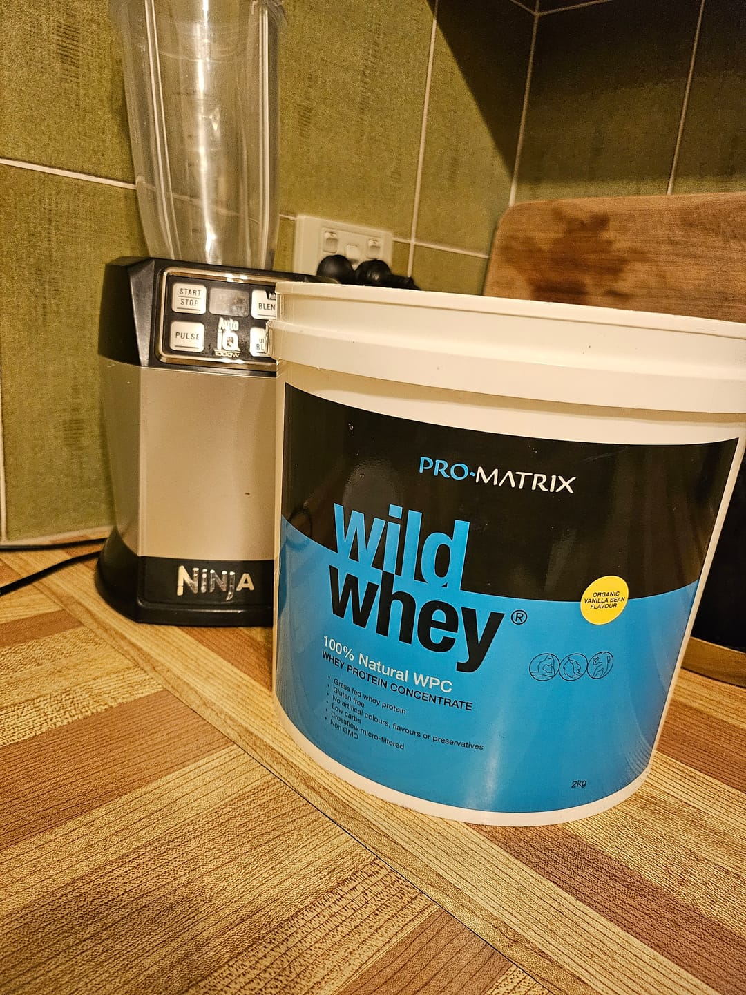 Customer photo review of 2kg VANILLA, Isolate WILD WHEY