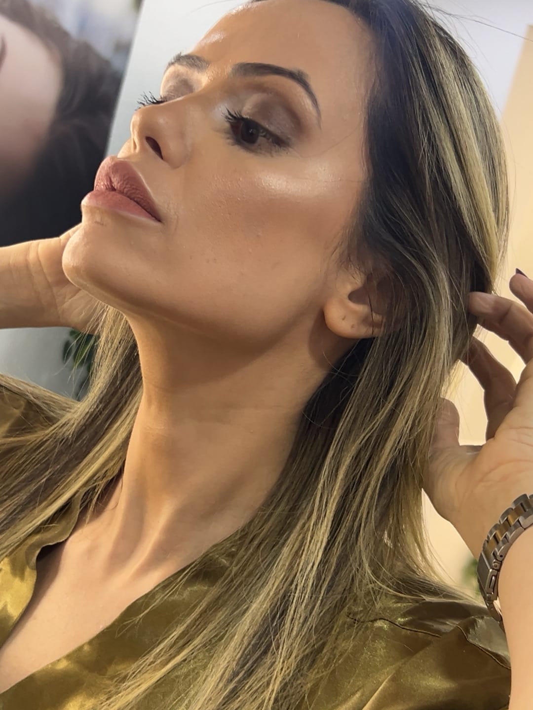 Customer photo review of Luminus Hair Caps