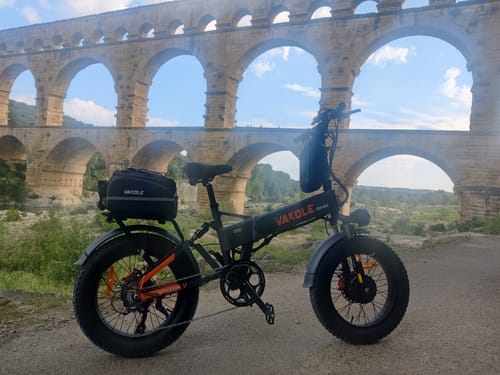 Customer photo review of Vakole CO20 MAX 750W*2 Dual Motor 20" Fat Bike Folding Electric Bike 20Ah Samsung Battery [Pre-Order]