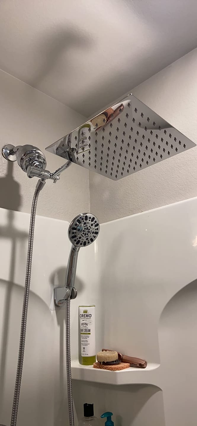 Customer photo review of HolyH2O™ Shower Mate (Filter Attachment)