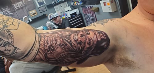 Customer photo review of Signature Tattoo Numbing Cream 3 TUBE