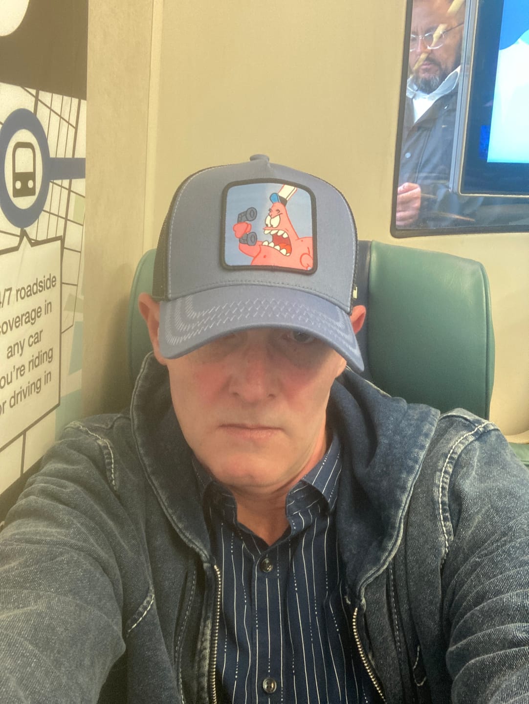 Customer photo review of OVERLORD X SpongeBob: No This is Patrick! Trucker Cap