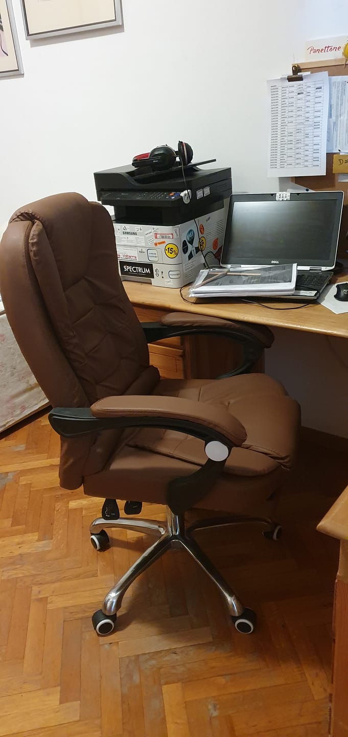 Customer photo review of Sedia Poltrona Massaggiante