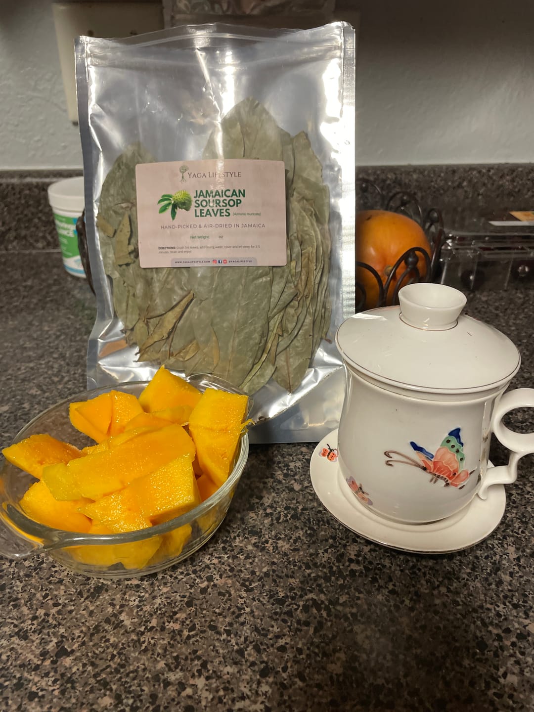Customer photo review of Jamaican Soursop Leaves (Hand-picked, Air-dried whole leaves)