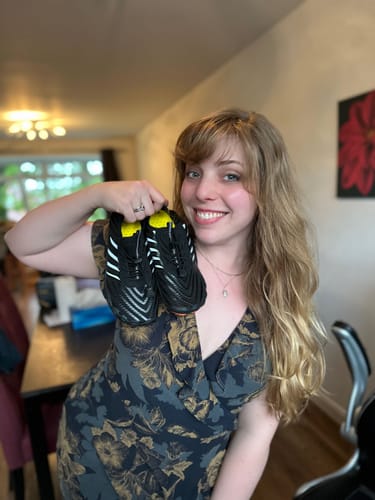 Customer photo review of Calder Pro - Breathable and Non-slip Universal Barefoot Shoes