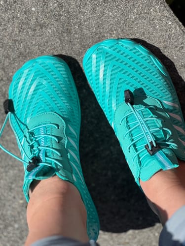 Customer photo review of Calder Pro - Breathable and Non-slip Universal Barefoot Shoes