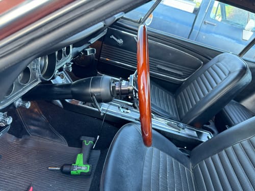 Customer photo review of Motion GM/Ford Bolt-On SFI Steering Quick Release Hub 5/6 Bolt Pattern 15-270