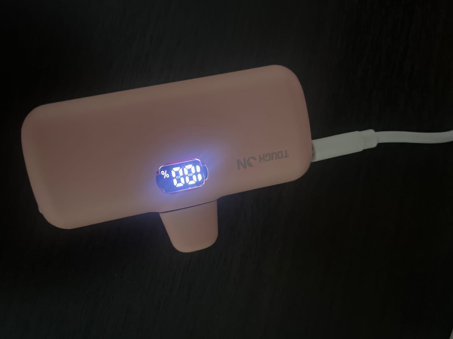Customer photo review of Tough On Mini Portable Charger 5000mAh Power Bank PD Fast Charging for iPhone