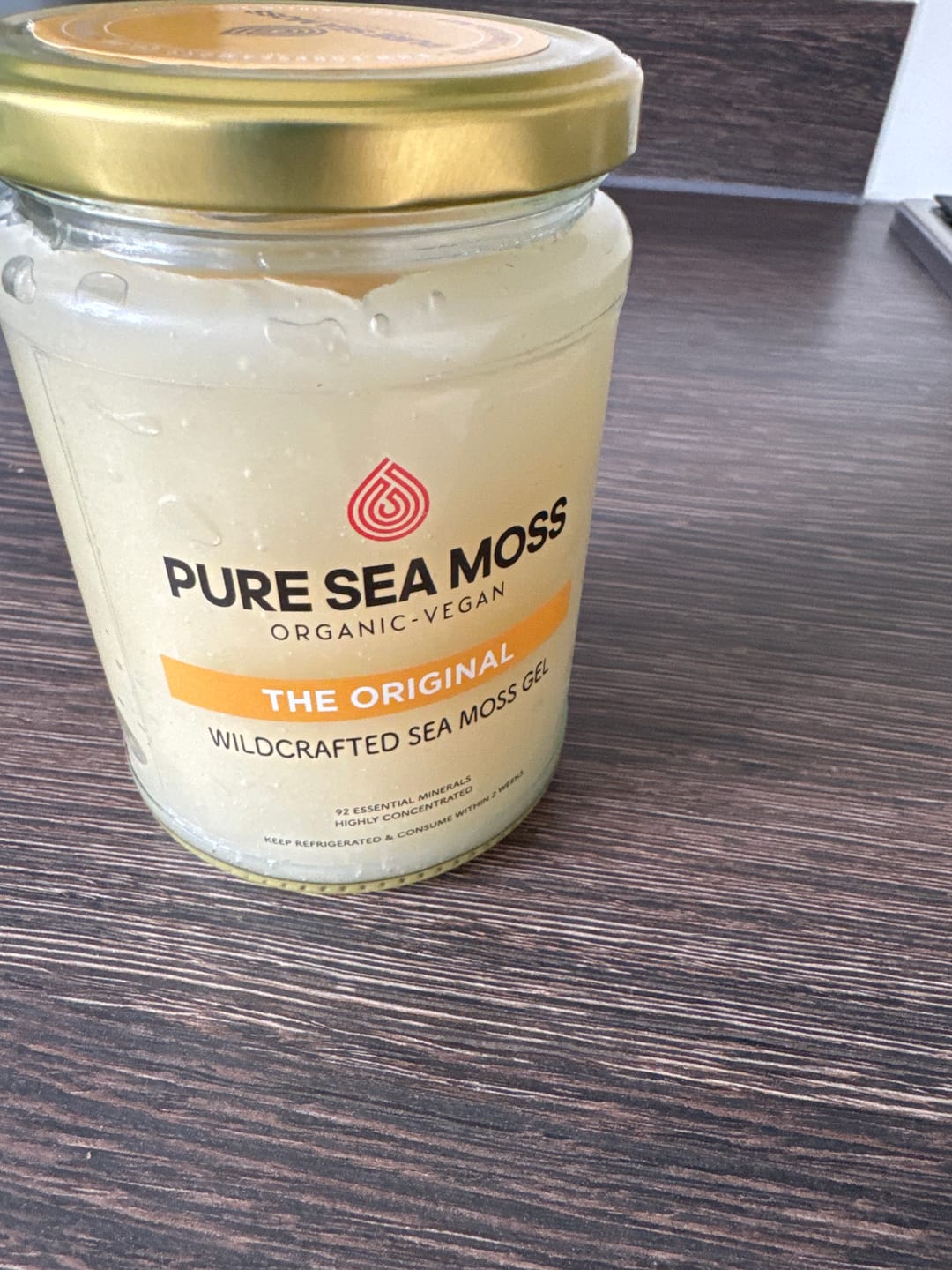 Customer photo review of The Original - Gold Sea Moss Gel