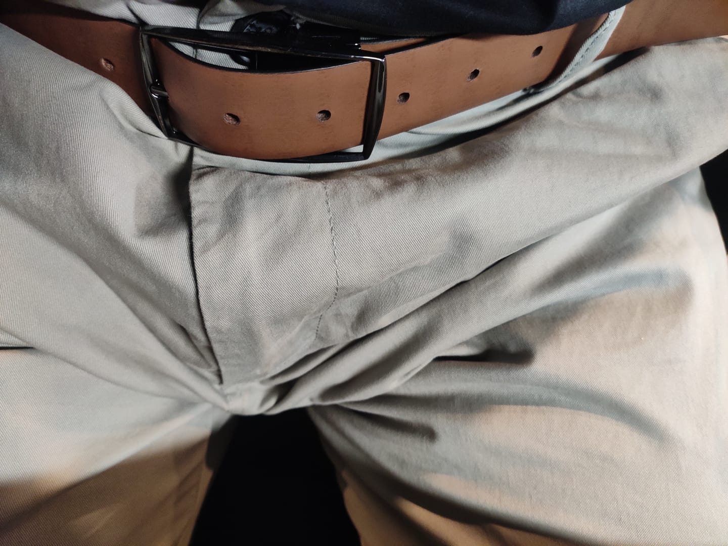 Customer photo review of Bacca Bucci Reversible Genuine leather Classic Dress belt for Men-Black & Brown