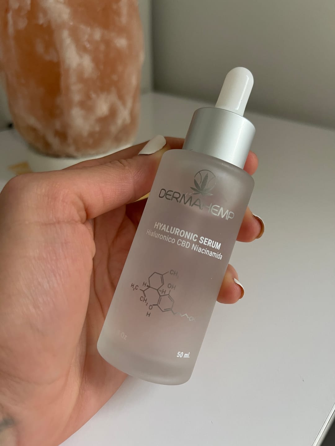 Customer photo review of Hyaluronic serum