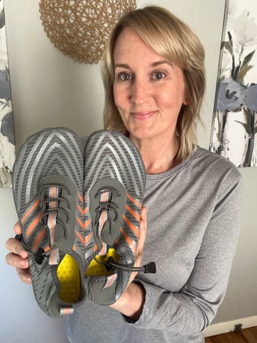 Customer photo review of Calder Pro - Breathable and Non-slip Universal Barefoot Shoes