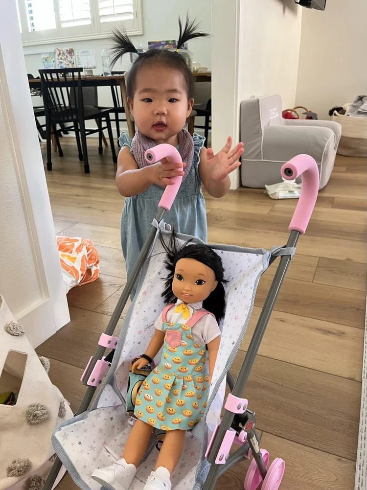 Customer photo review of The Jilly Doll